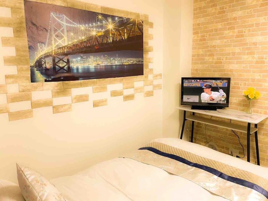 203 Oshiage Sta 3Mins Walk! Wi-Fi Elevator 4Pax Tóquio Exterior foto