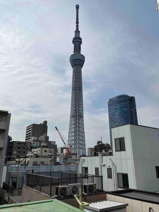 203 Oshiage Sta 3Mins Walk! Wi-Fi Elevator 4Pax Tóquio Exterior foto